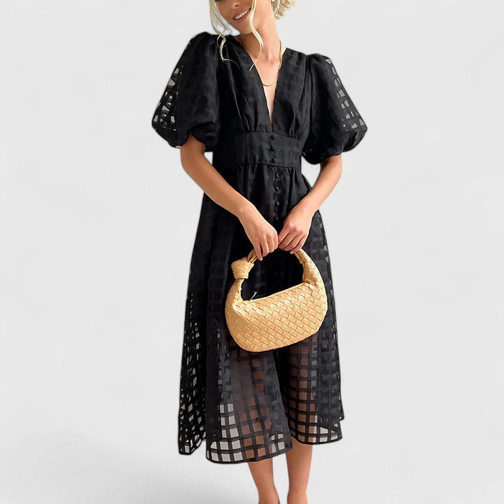 Elanqi | Vestido Midi Elegante