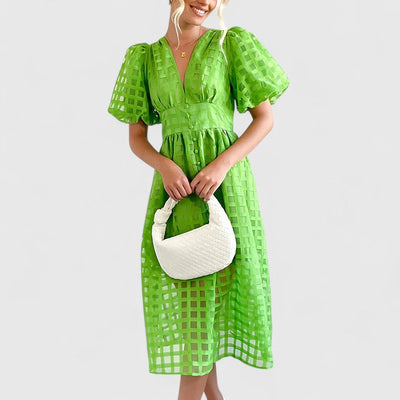 Elanqi | Vestido Midi Elegante