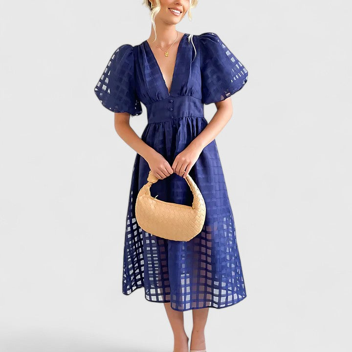 Elanqi | Vestido Midi Elegante