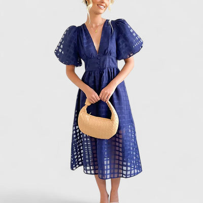 Elanqi | Vestido Midi Elegante