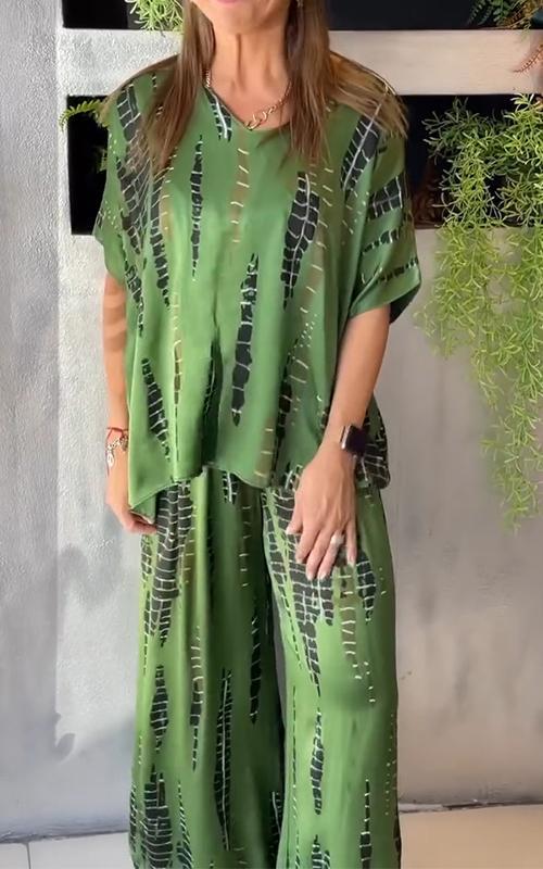 Marie - Conjunto Impreso Casual