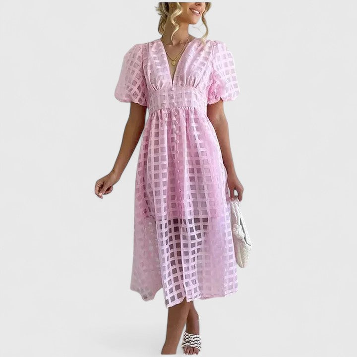 Elanqi | Vestido Midi Elegante