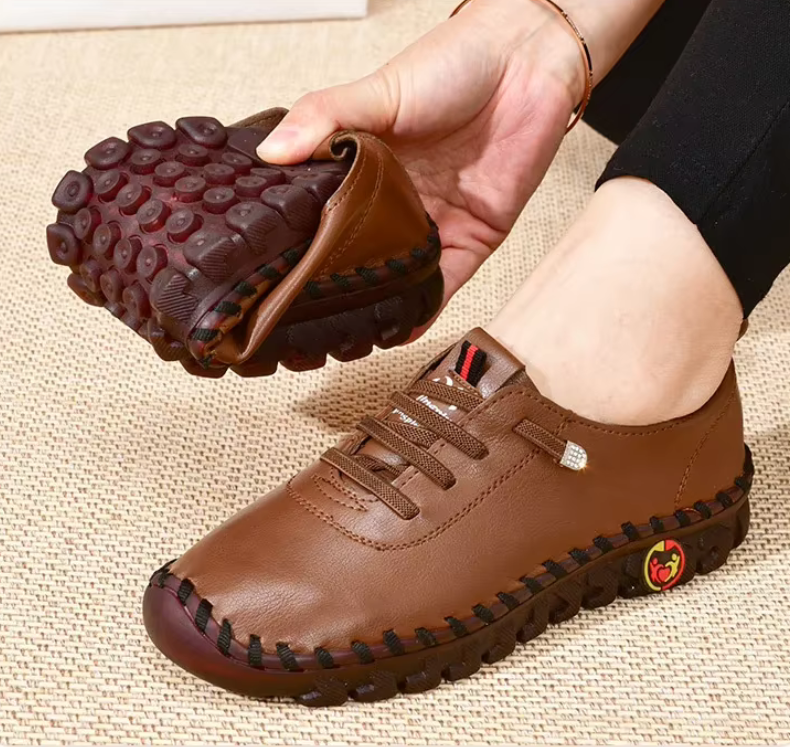 Ayla® | Zapatos Ortopédicos Ultra Flexibles - De Cuero de Primera Calidad