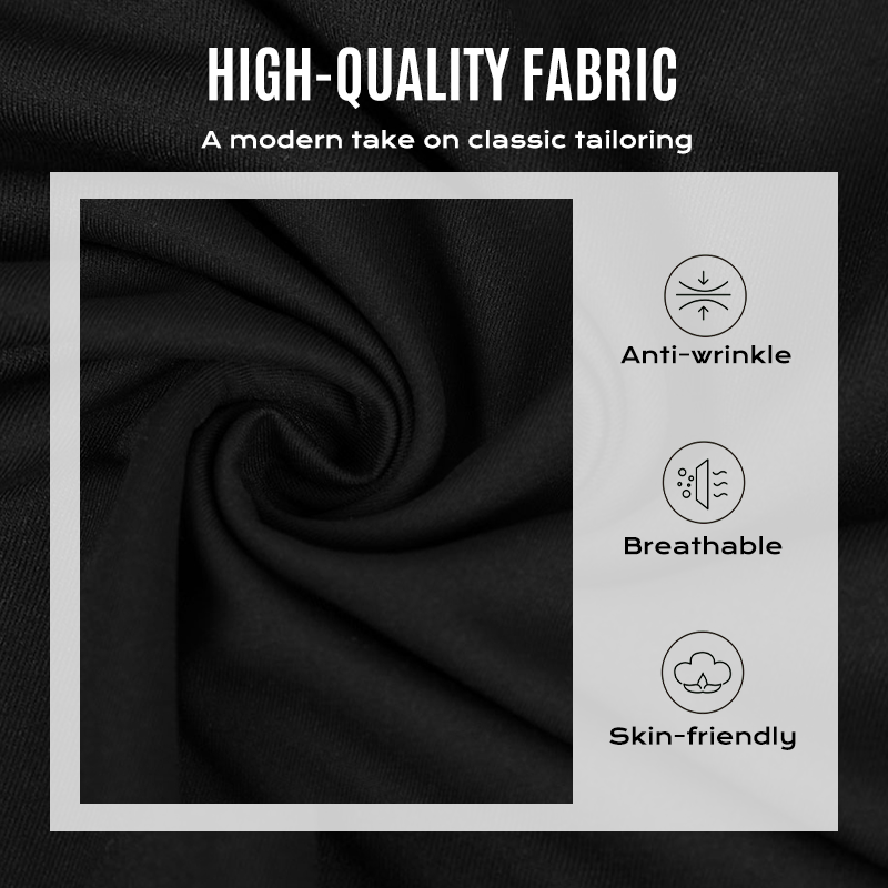 Mini Blazerjurk met Knopen en Geplooide Zoom