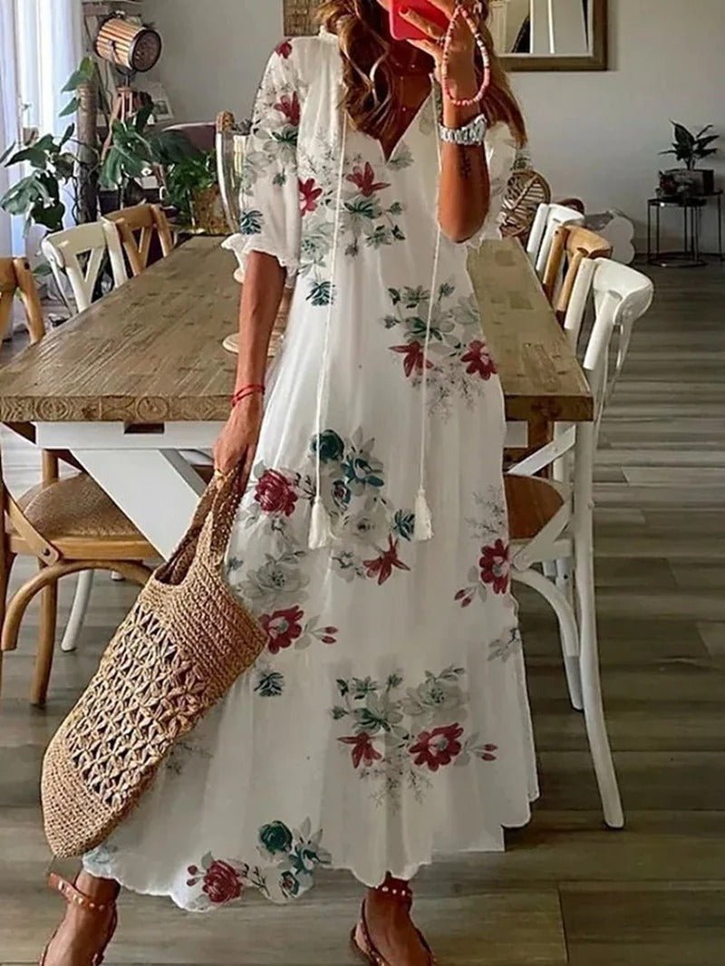 Tayla | Vestido de Verano con Estampado Floral