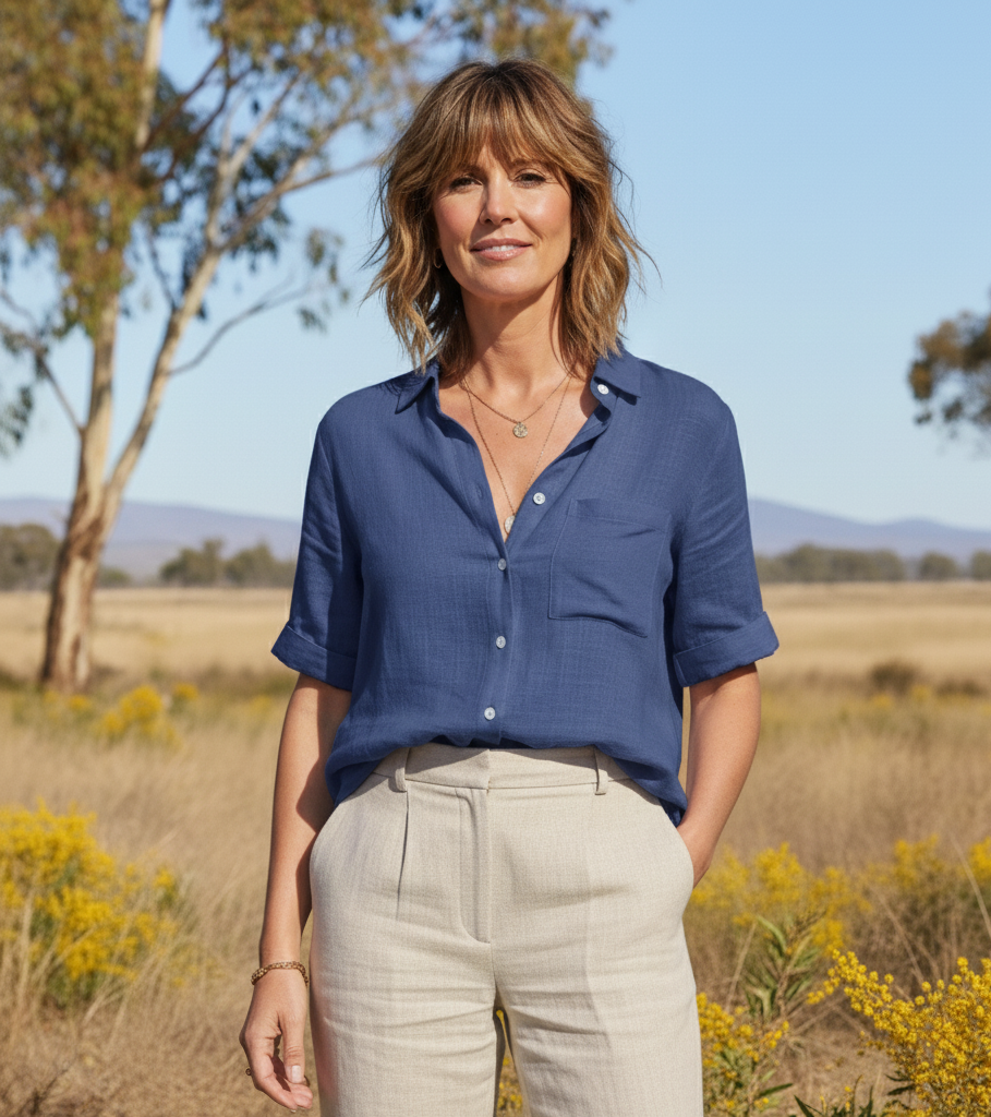 Elisabeth | Blusa de Manga Corta